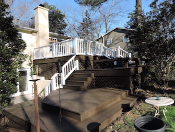 CC’s Painting - Deck After Photo