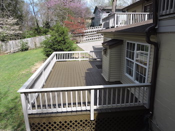CC’s Painting - Deck After Photo